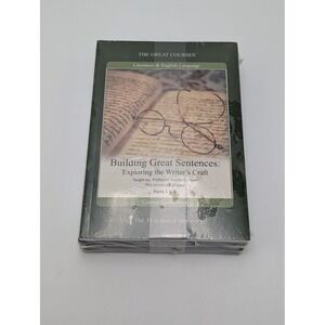 The Great Courses Building Great Sentences Writing Course Parts 1 & 2 CD New‎